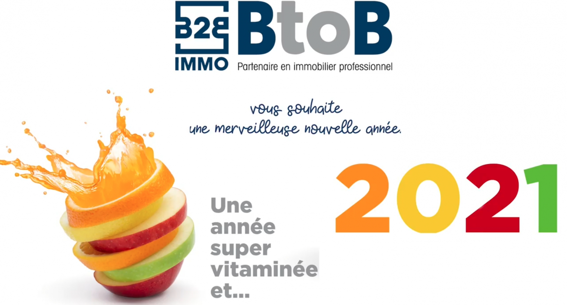 Une super année vitaminée - Campagne janvier 2021