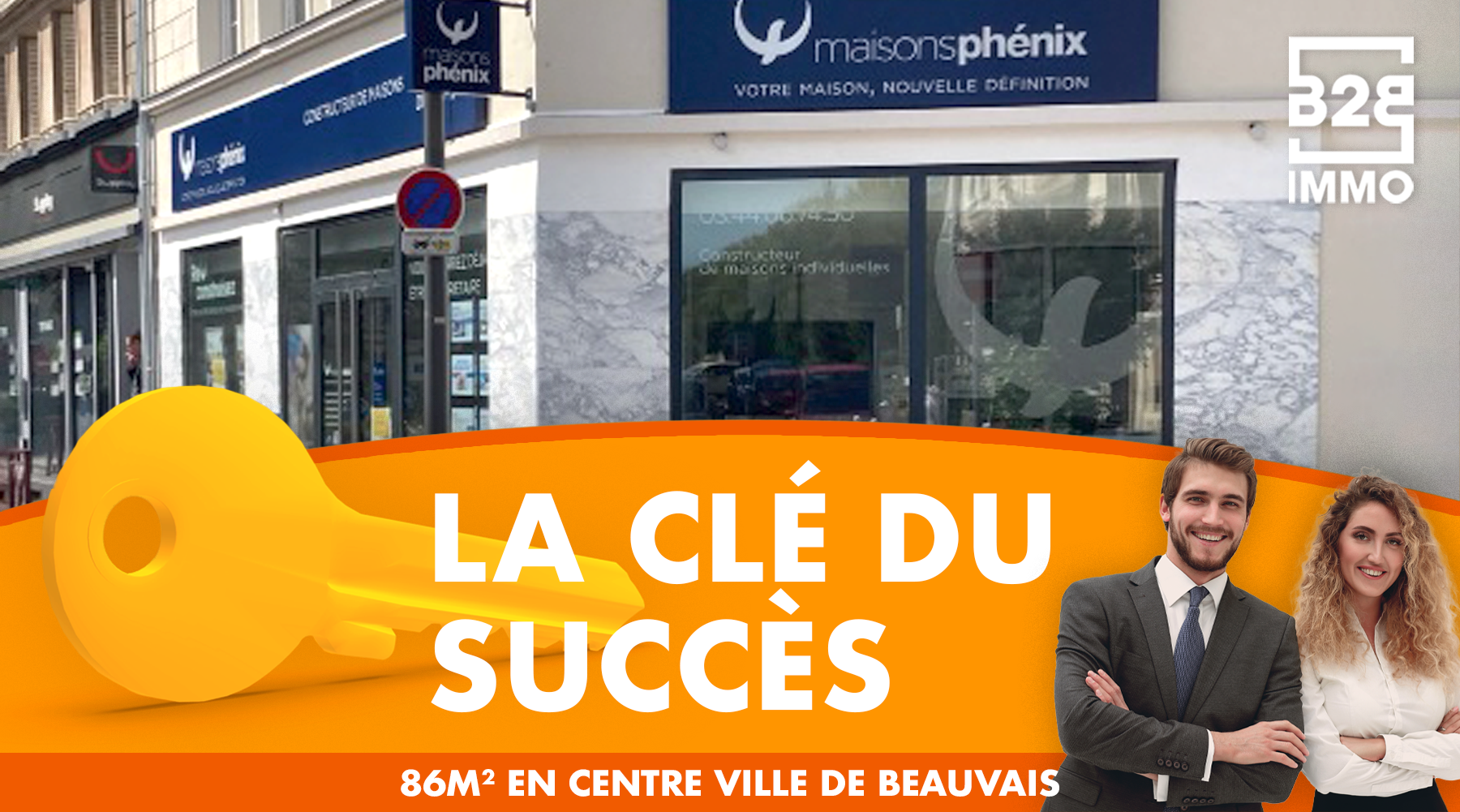 Centre-ville de Beauvais - Location – Local commercial de 86m2